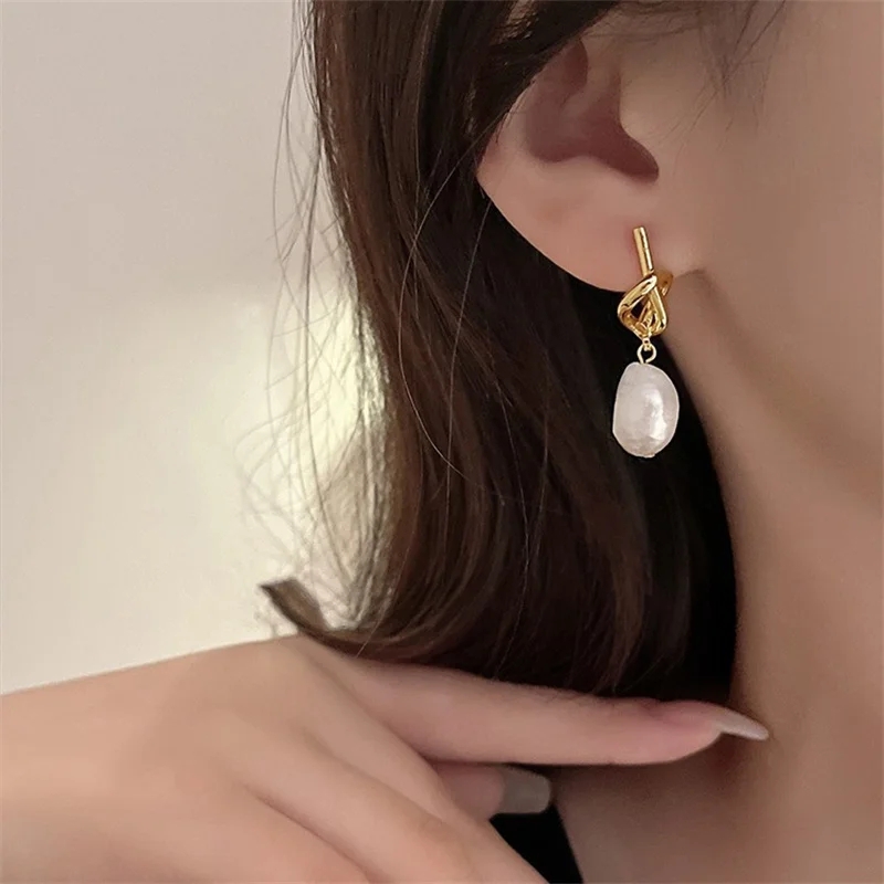 ต่างหูมุกทรงแบนสีทองสไตล์ฝรั่ง - Body Jewelry Flat Back บทวิจารณ์และราคา