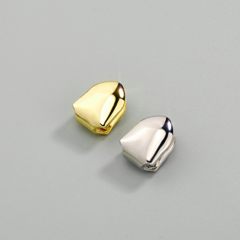 ฝาครอบฟันปลอมแบบเดี่ยว 1-3 ชิ้ - Body Jewelry Gold Plated บทวิจารณ์และราคา