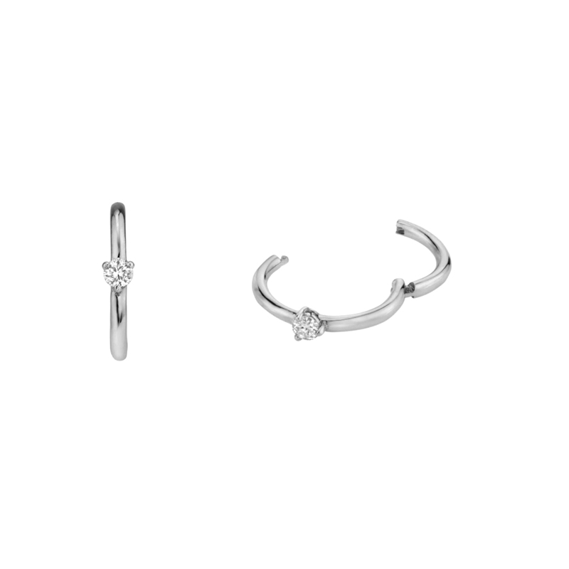 CRMYA ทองเงินสีวงกลมต่างหูผู้ห - Conch Earring Hoop บทวิจารณ์และราคา