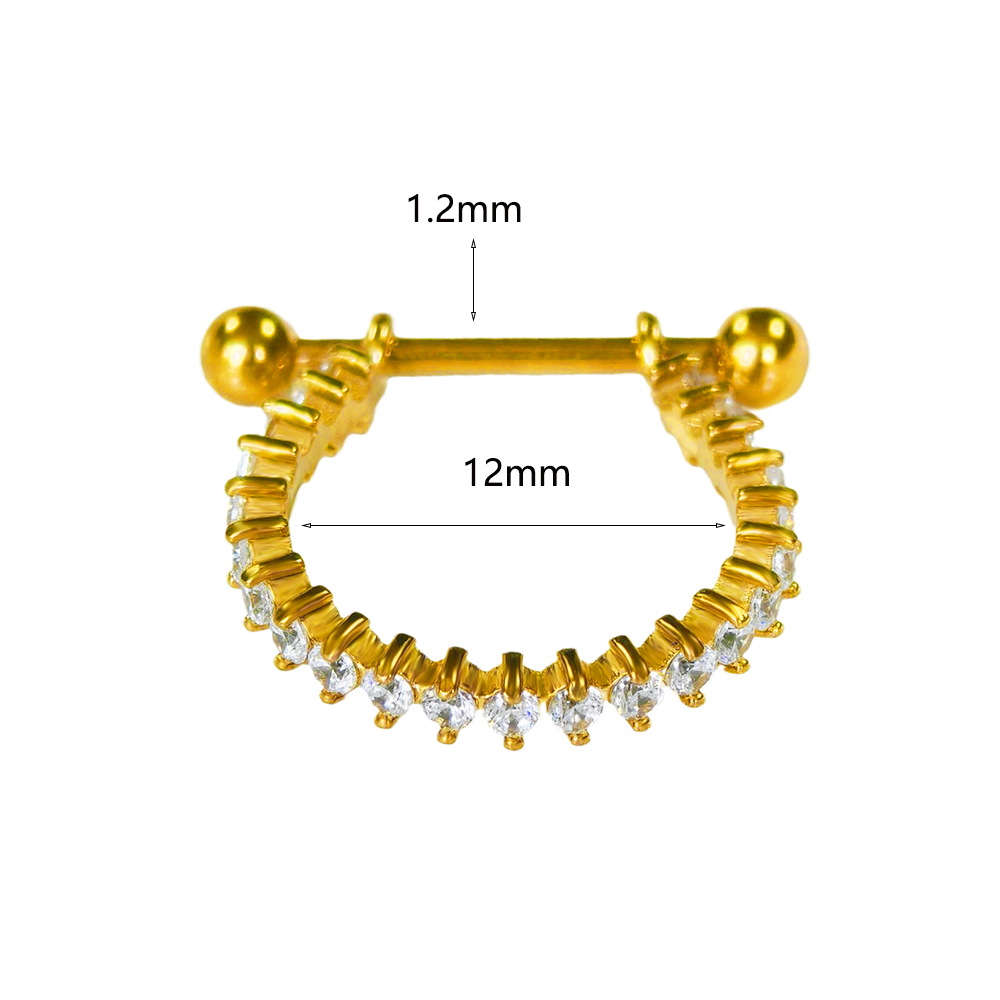 100% 316L ต่างหูสแตนเลสโลหะทรง - Conch Earring Hoop บทวิจารณ์และราคา
