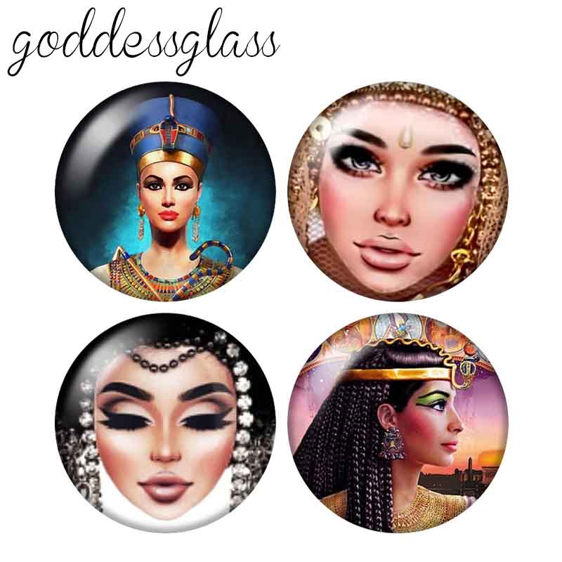 คาโบชองแก้วรูปหน้าคลีโอพัตรา 1 - Body Jewelry Flat Back บทวิจารณ์และราคา