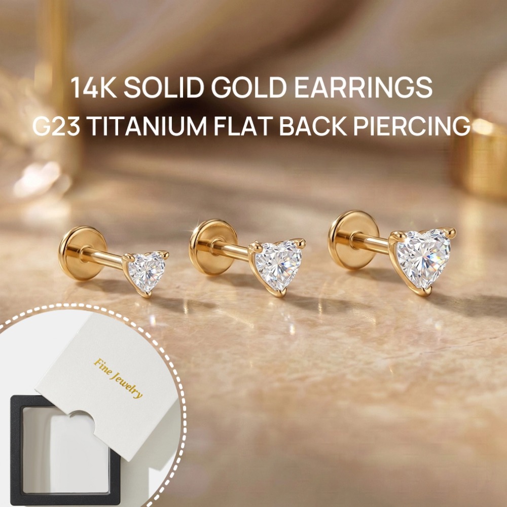 ต่างหูแบบหมุดหลังเรียบ DIeSche - Body Jewelry Flat Back บทวิจารณ์และราคา