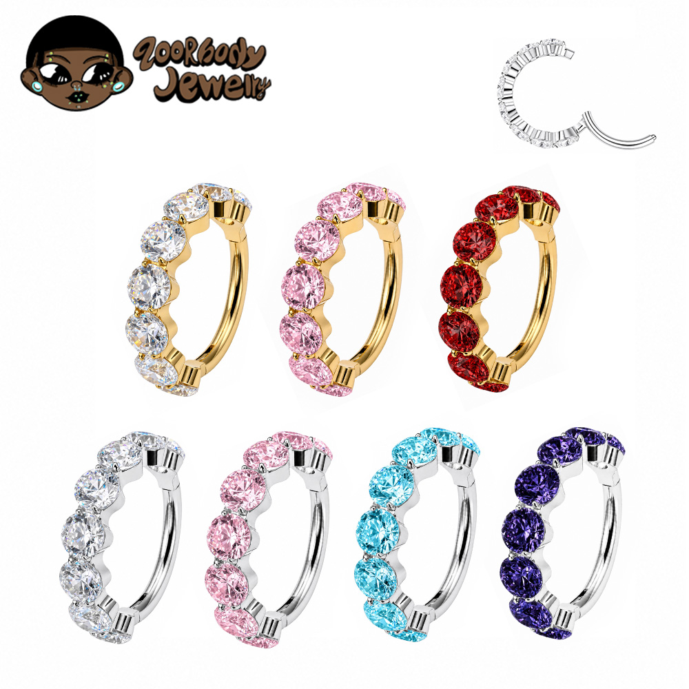 ต่างหูไทเทเนียม ZOOR F136 ประด - Conch Earring Hoop บทวิจารณ์และราคา