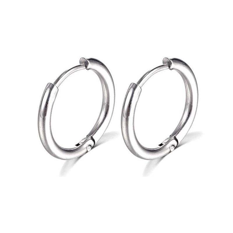 1 คู่ 316L สแตนเลสขนาดเล็ก Hoo - Conch Earring Hoop บทวิจารณ์และราคา