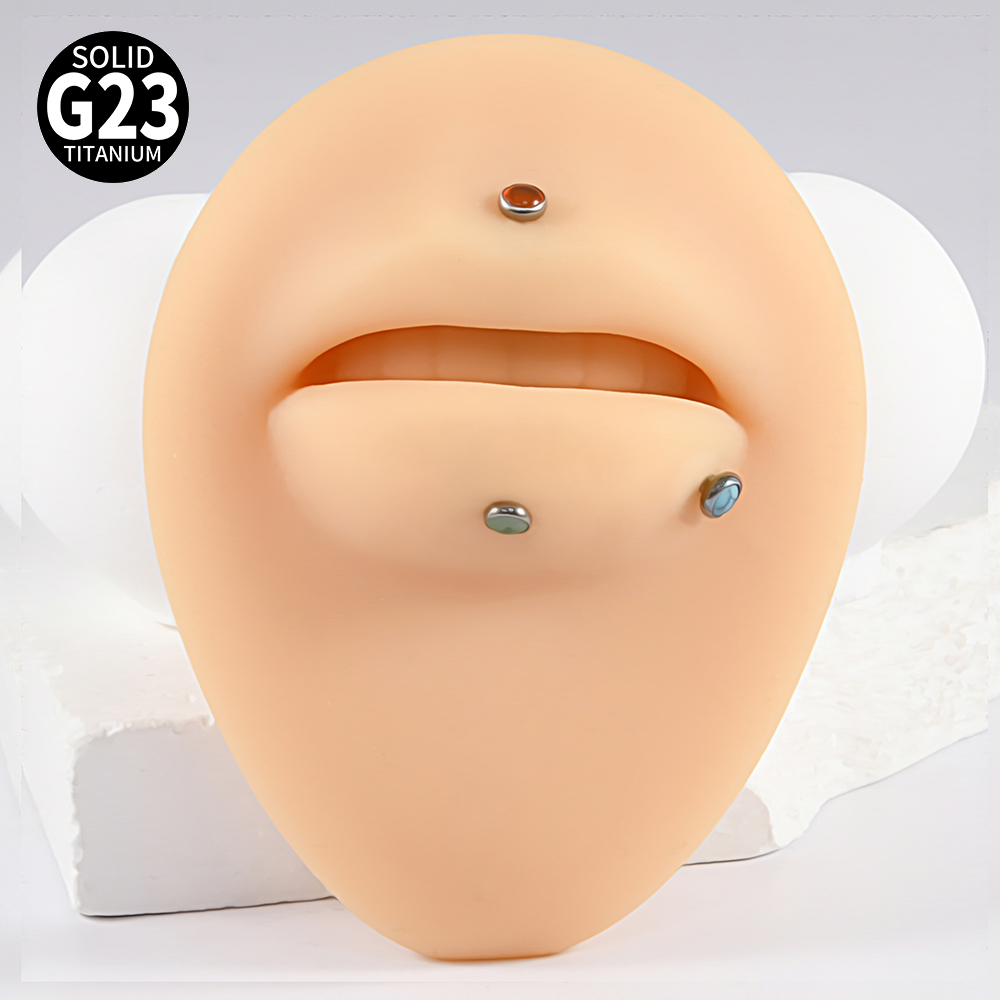 1PC 16g G23 ไทเทเนียมคริสตัล & - Body Jewelry Flat Back บทวิจารณ์และราคา
