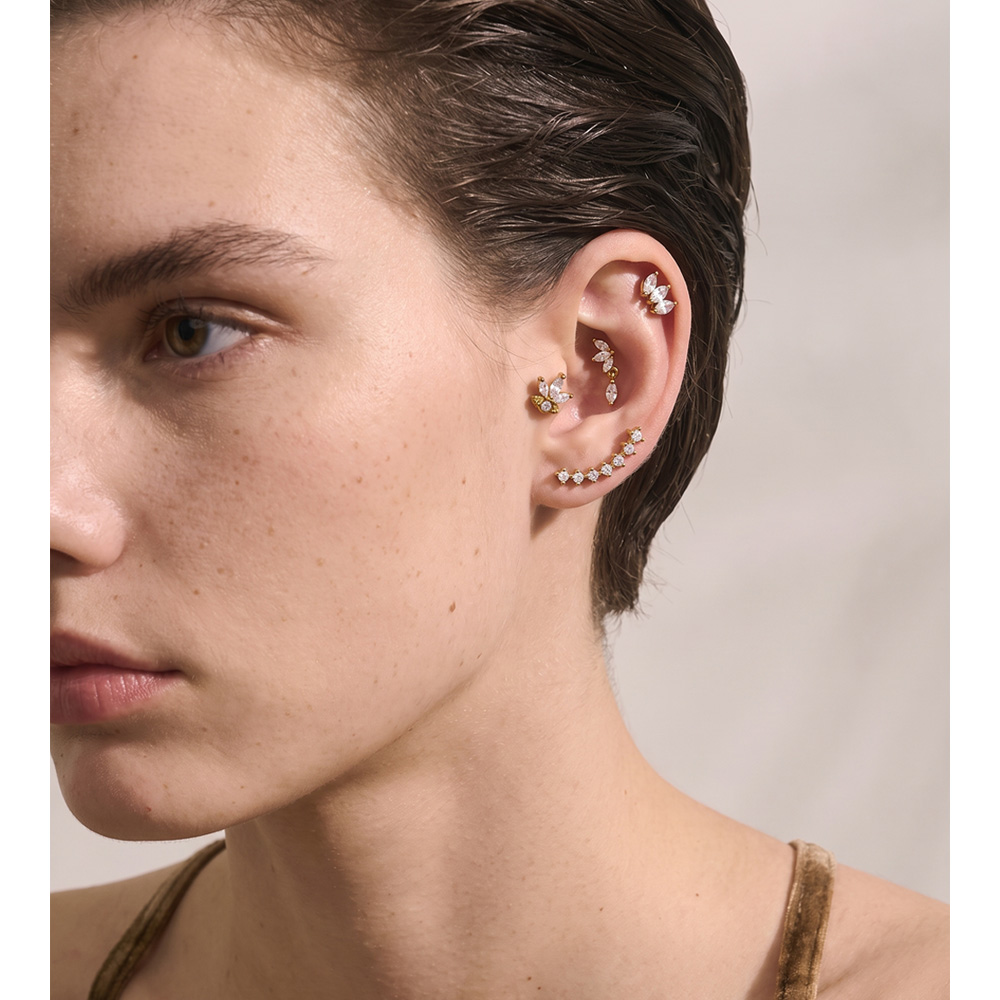 Yhpup ต่างหูสแตนเลส 316 ประดับ - Body Jewelry Flat Back บทวิจารณ์และราคา