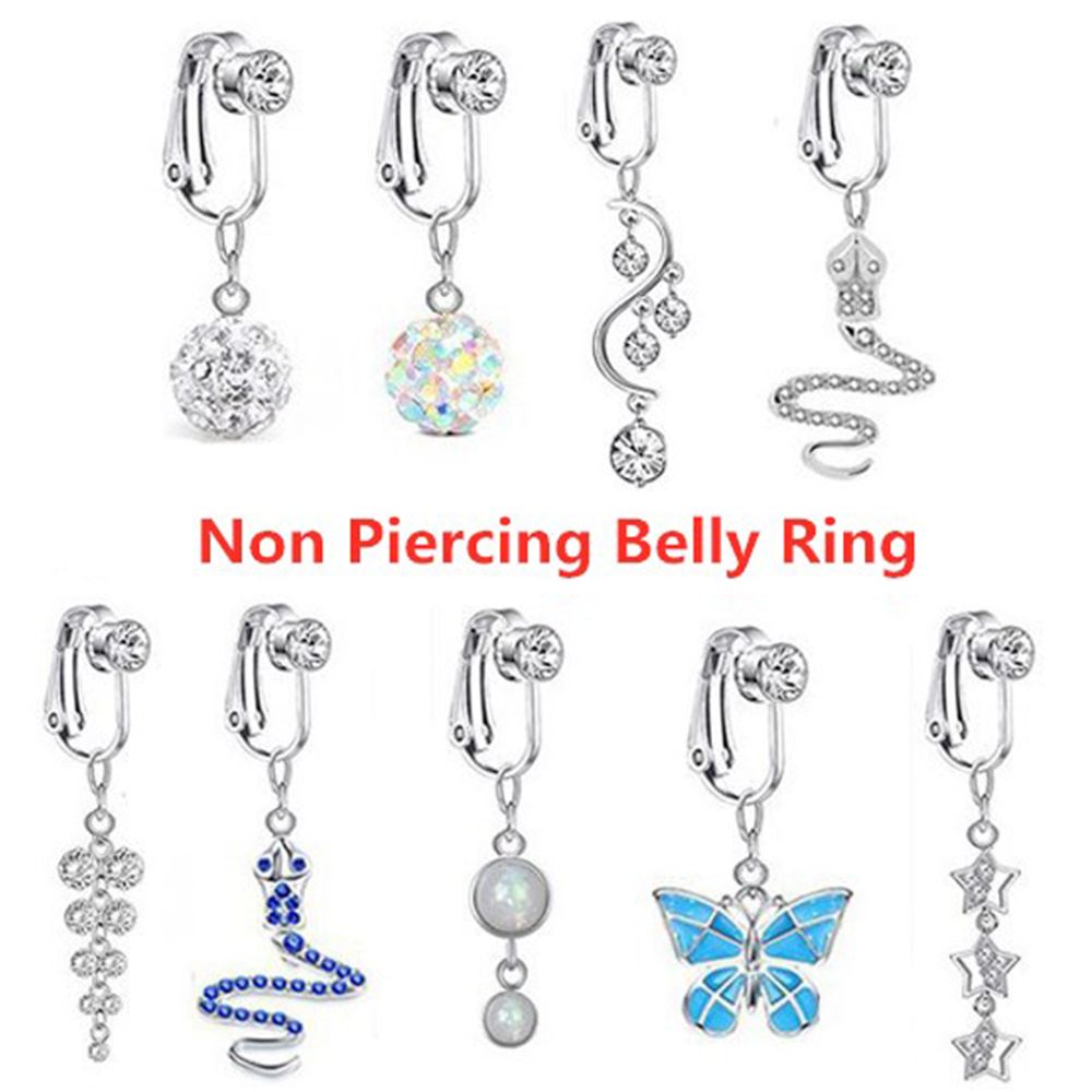 เครื่องประดับชายหาด ต่างหูหนีบ - Body Jewelry And Earrings บทวิจารณ์และราคา