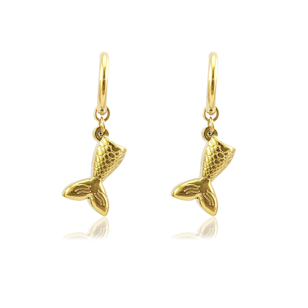 ต่างหู HUIDANG เทรนด์ปี 2025 ร - Conch Earring Hoop บทวิจารณ์และราคา