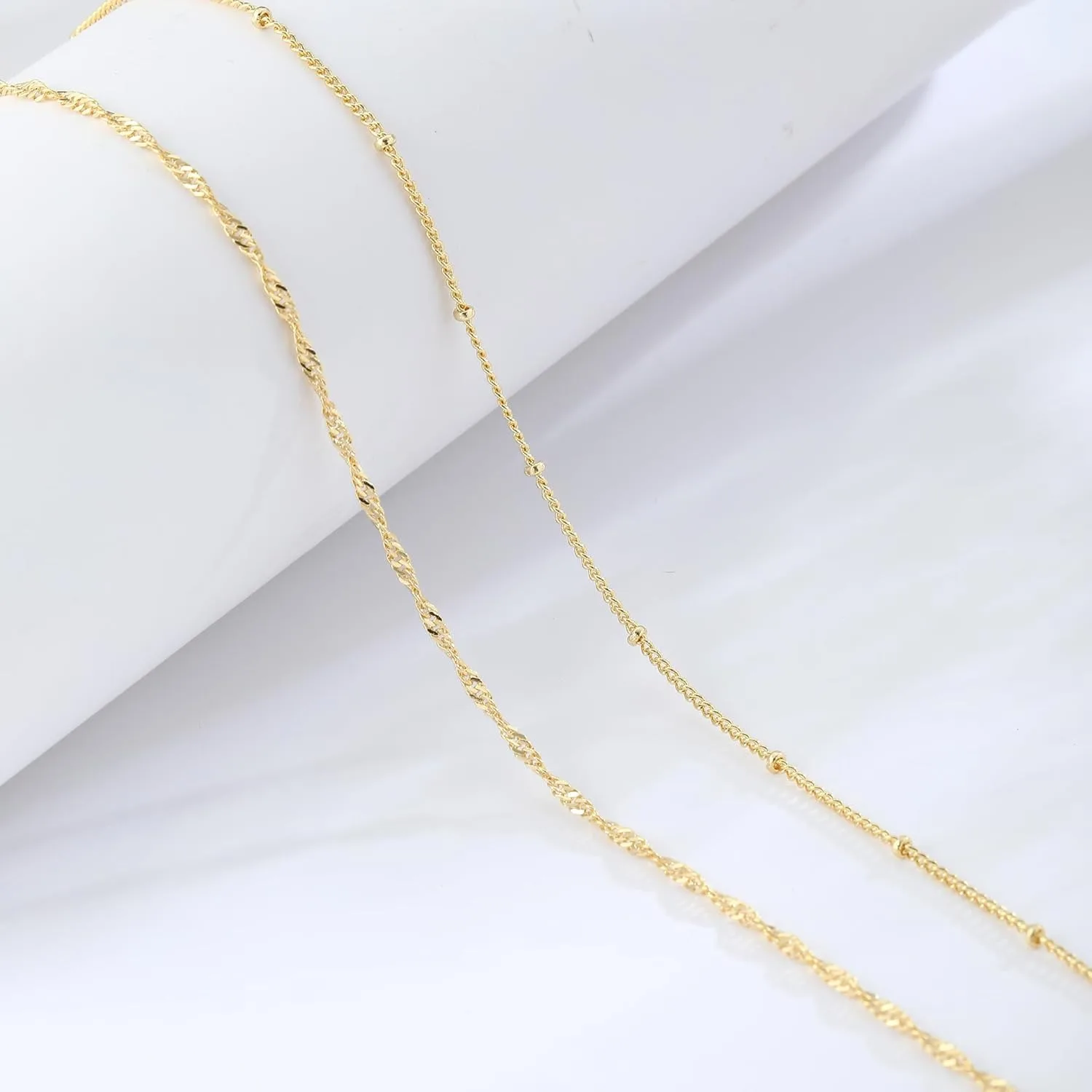 สร้อยคาดเอวชุบทอง 14k ขนาด 26- - Body Jewelry Gold Plated บทวิจารณ์และราคา