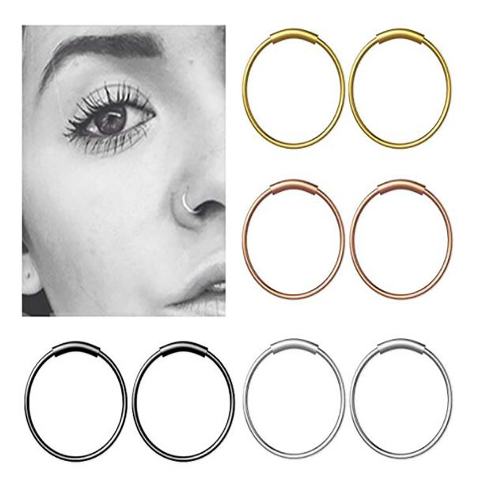 3 ชิ้น/ล็อต แหวนเหล็กผ่าตัด 31 - Body Jewelry And Earrings บทวิจารณ์และราคา