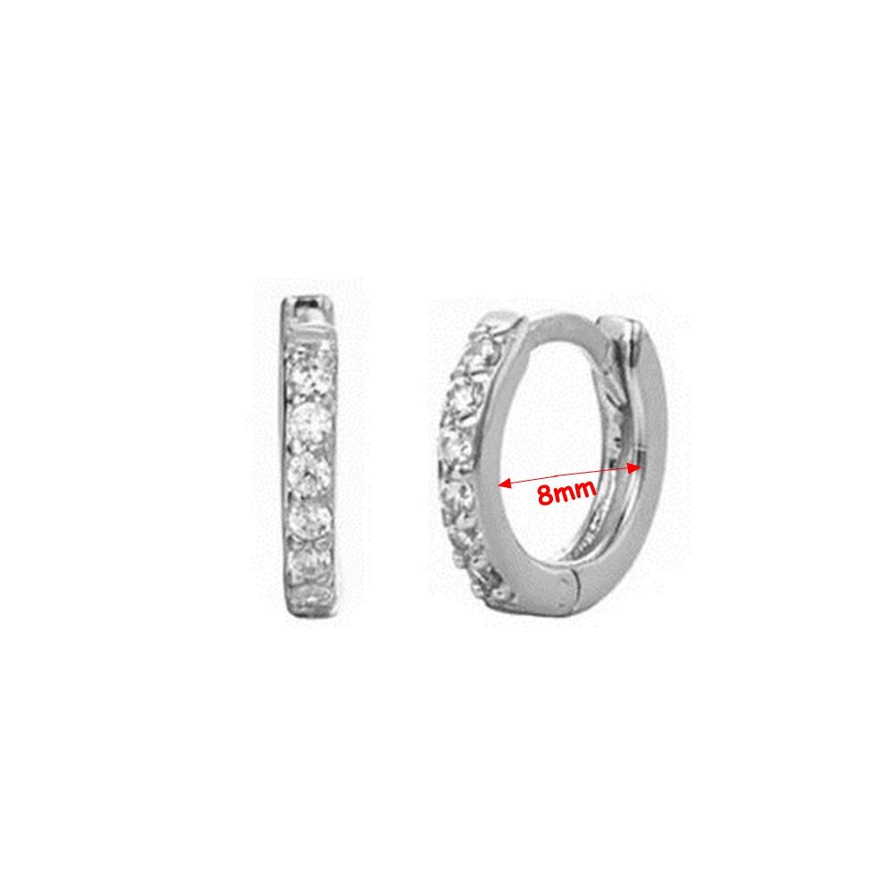 ต่างหูแบบห่วง Huggie Hoop สำหร - Conch Earring Hoop บทวิจารณ์และราคา